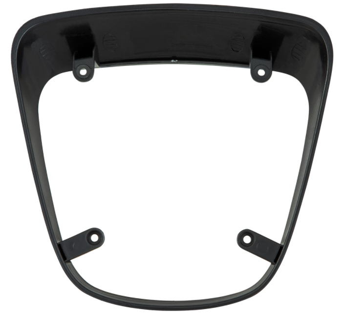 Frame tail light for Vespa Primavera/Sprint 50-150cc ('18-), black glossy