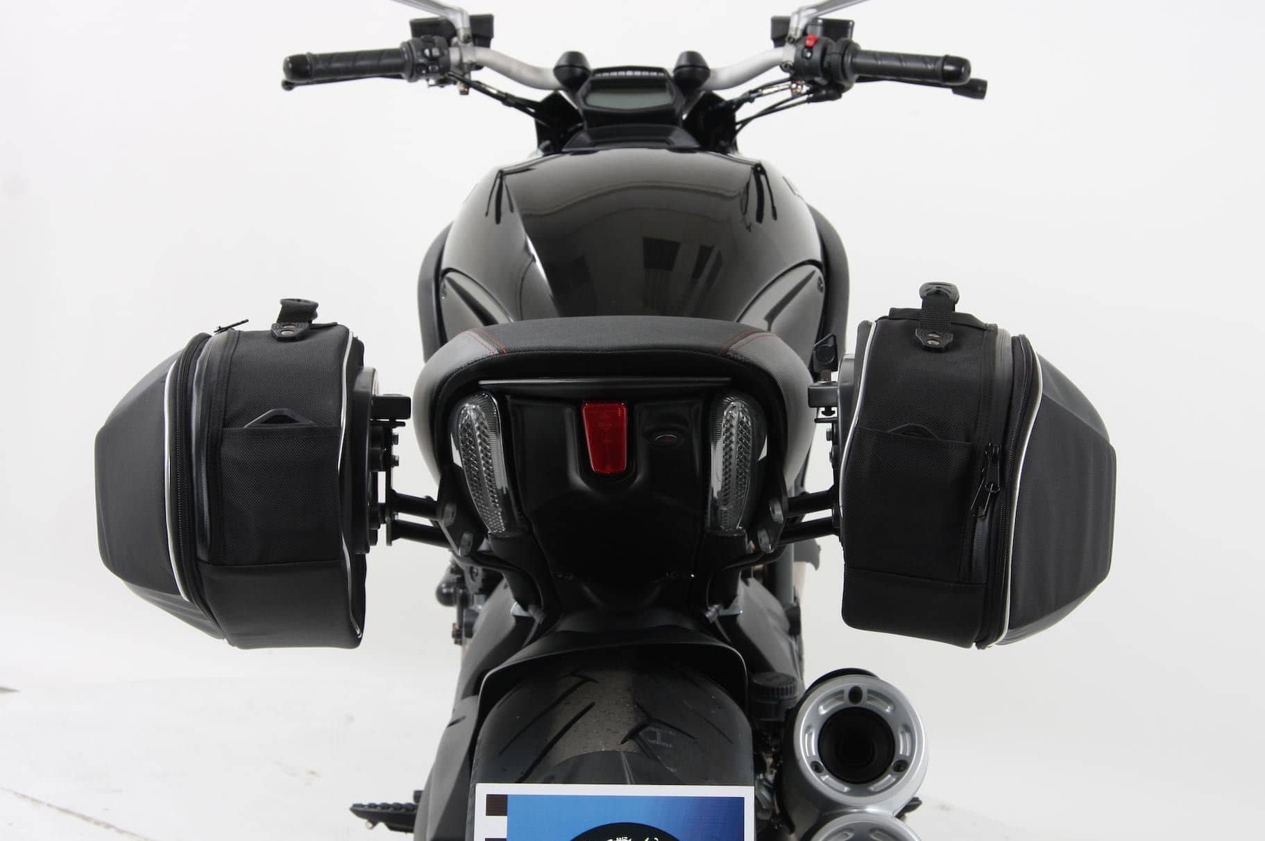 C-Bow side carrier black for Ducati Diavel 1200 (11-18) Hepco & Becker