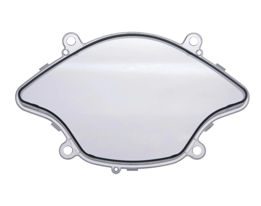 Speedometer glass for Vespa Primavera/Sprint/Elettrica 50-150cc, tinted