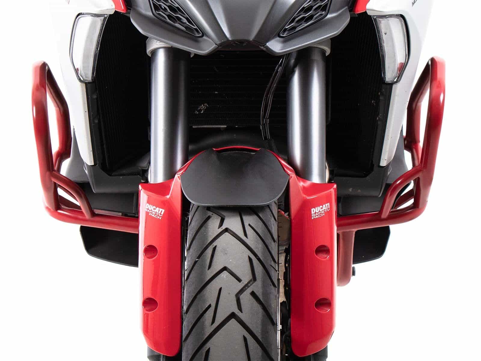 Engine guard red for Ducati Multistrada V4 /S /Pikes Peak /Rally /RS (25-) Original