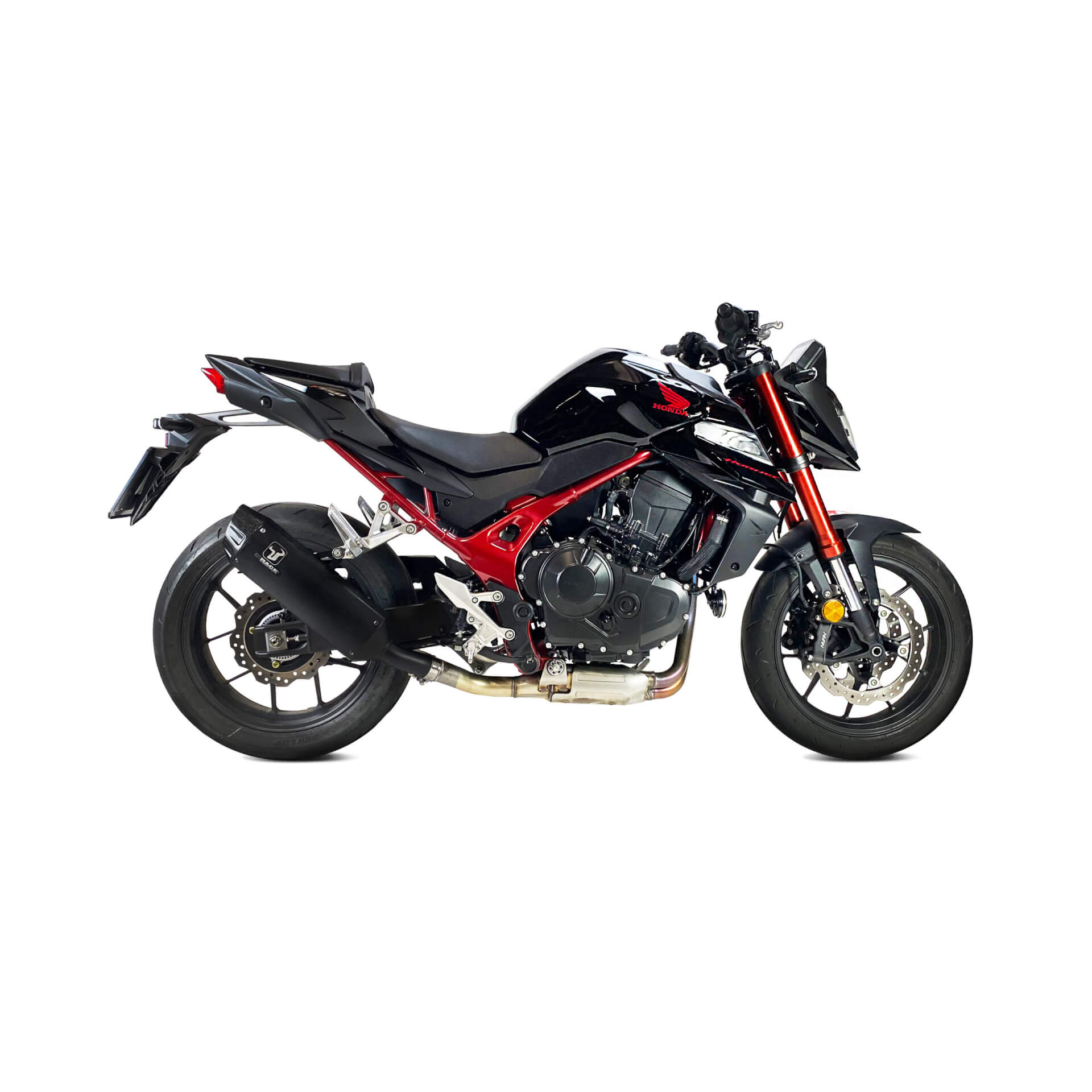 IXRACE Desert black stainless steel muffler for Honda CB 750 Hornet (23-)