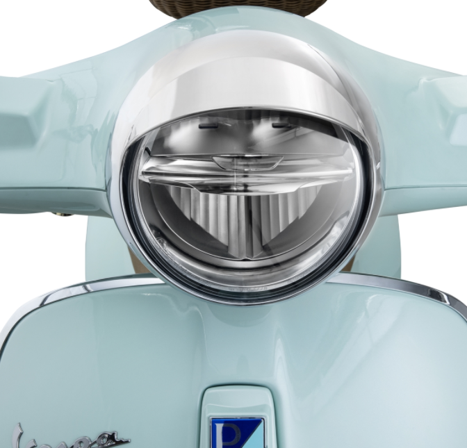 Lamp ring for Vespa Primavera 50-125cc 2T/4T, chrome