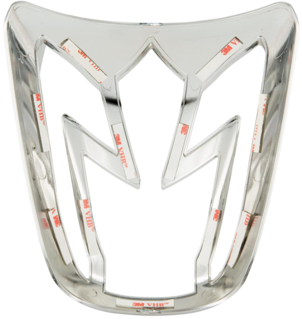 Rear light grid for Vespa Primavera/​Sprint 50-150ccm 2T/​4T AC, chrome