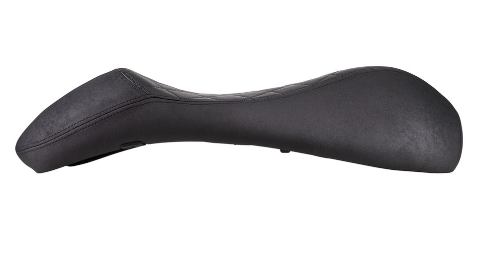 Sports seat Black Edition for Vespa GTS/GTV/GT 125-300cc ('03-'13), black