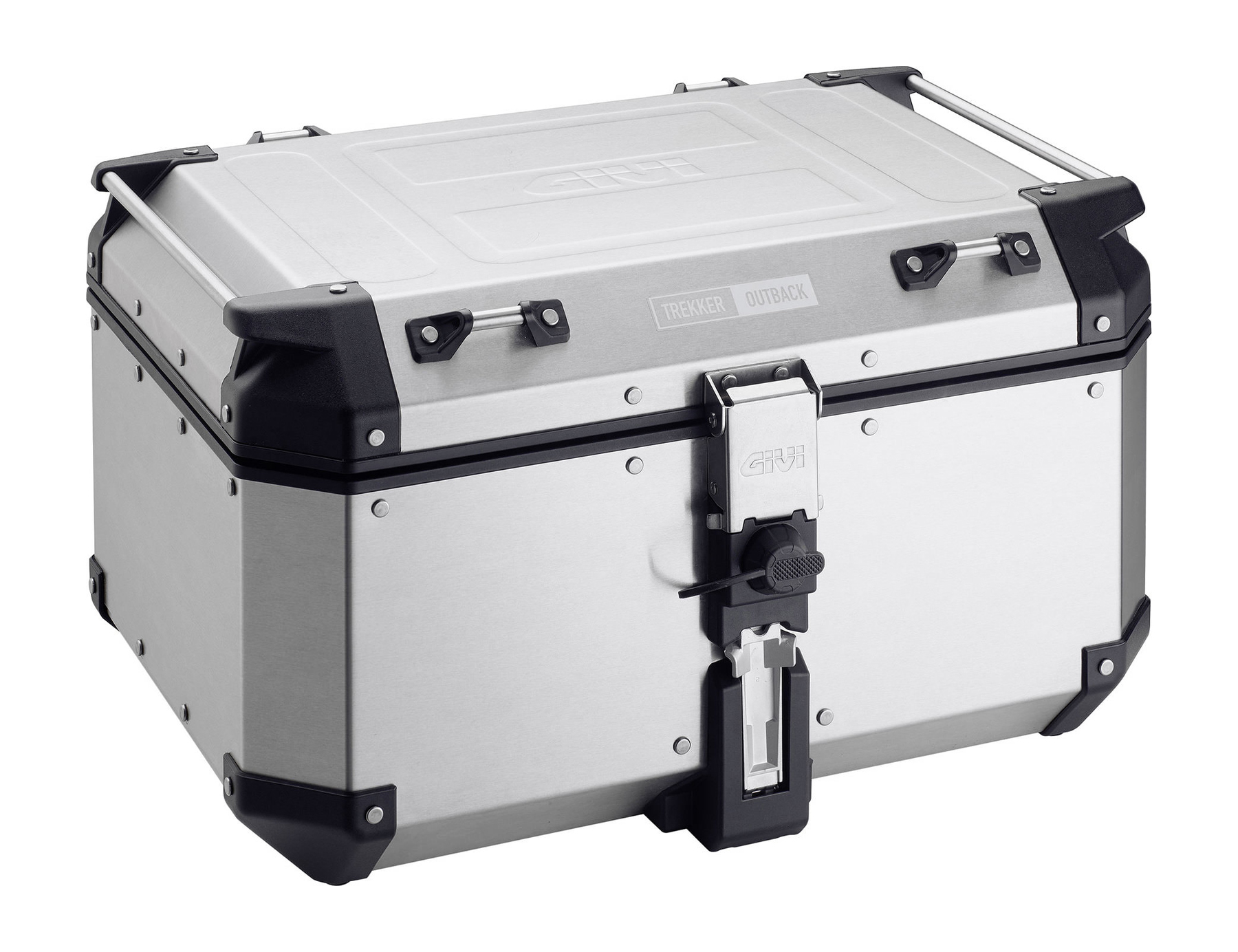 Trekker Outback 58 liter MONOKEY top case aluminum Givi