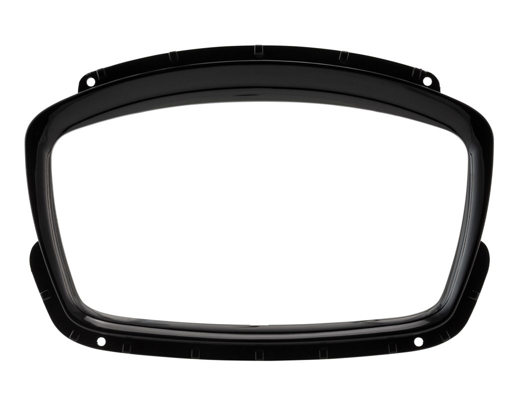 Decorative ring speedometer for Vespa GTS Supertech HPE 125/300 ('19-), black glossy