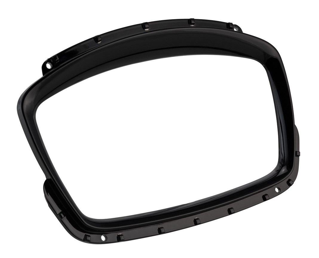Decorative ring speedometer for Vespa GTS Supertech HPE 125/300 ('19-), black glossy