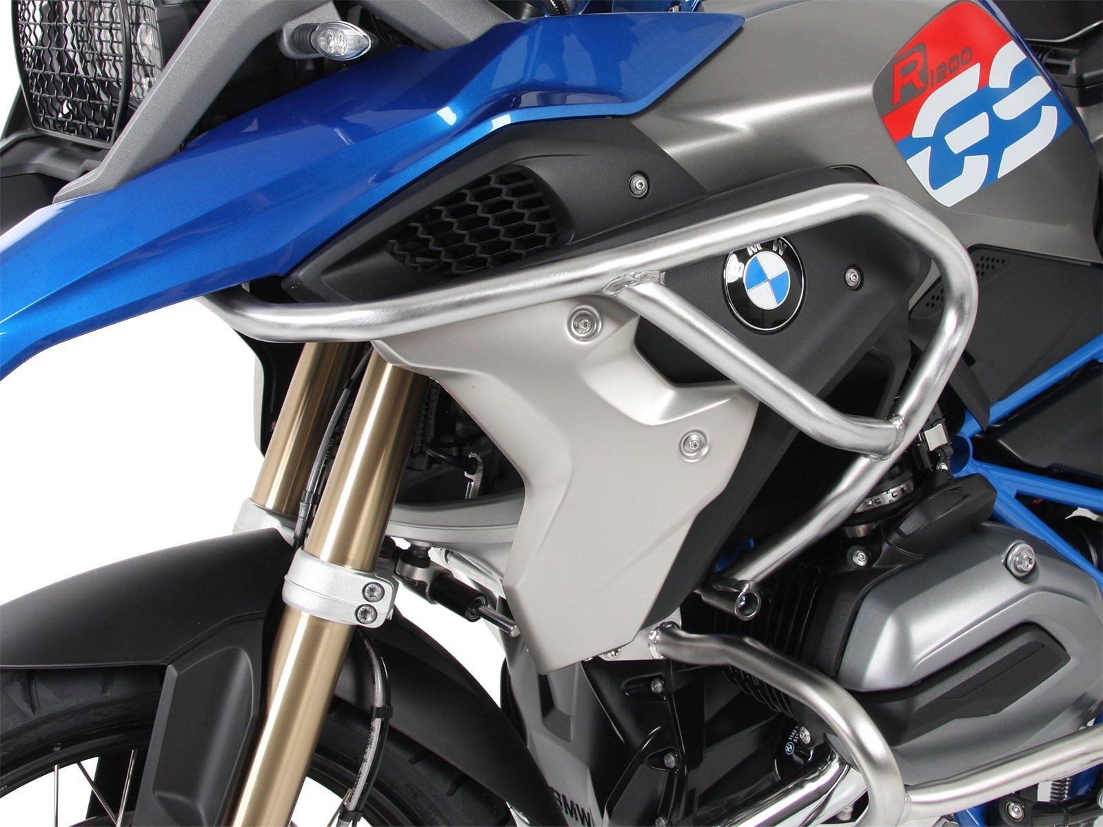 Stainless steel tank guard for BMW R 1250 GS (19-23) Hepco & Becker