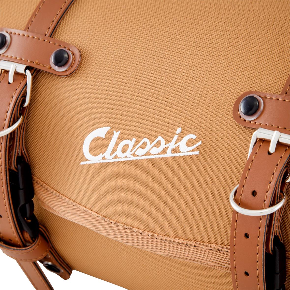 Bag "Classic" small for Vespa - brown, nylon