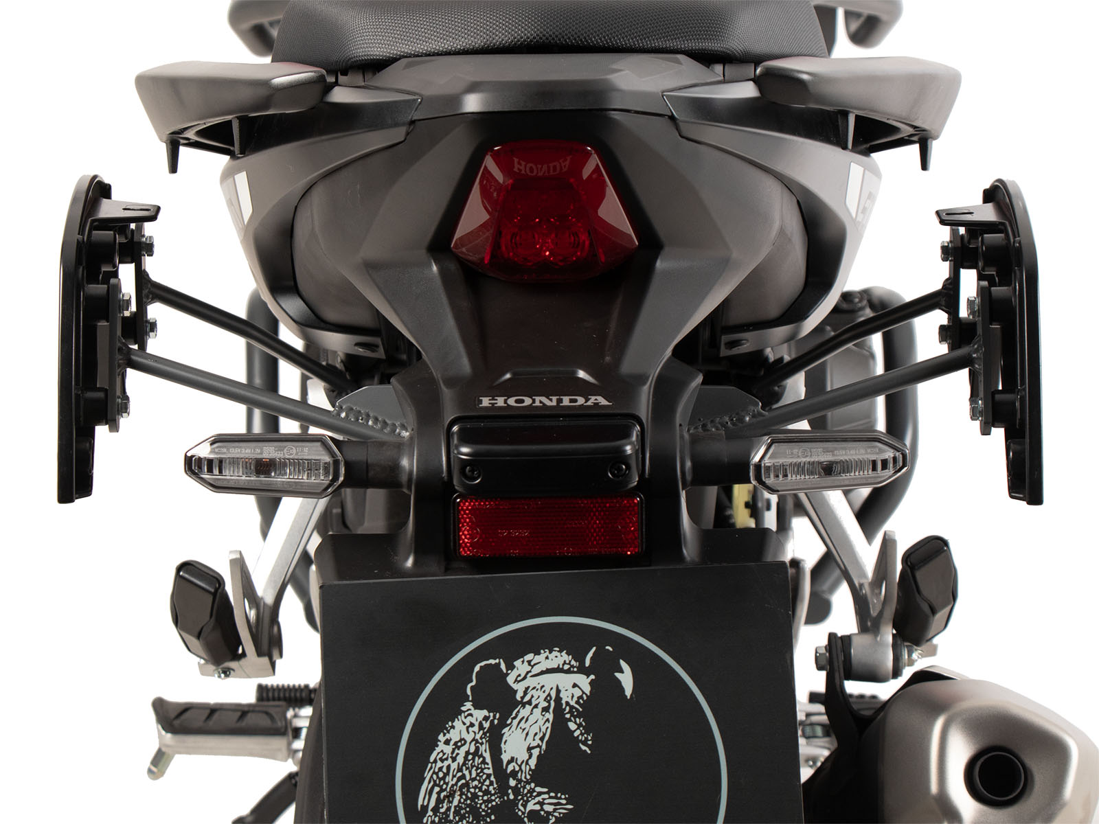 C-Bow side carrier anthracite for Honda NX 500 (24-) Hepco & Becker