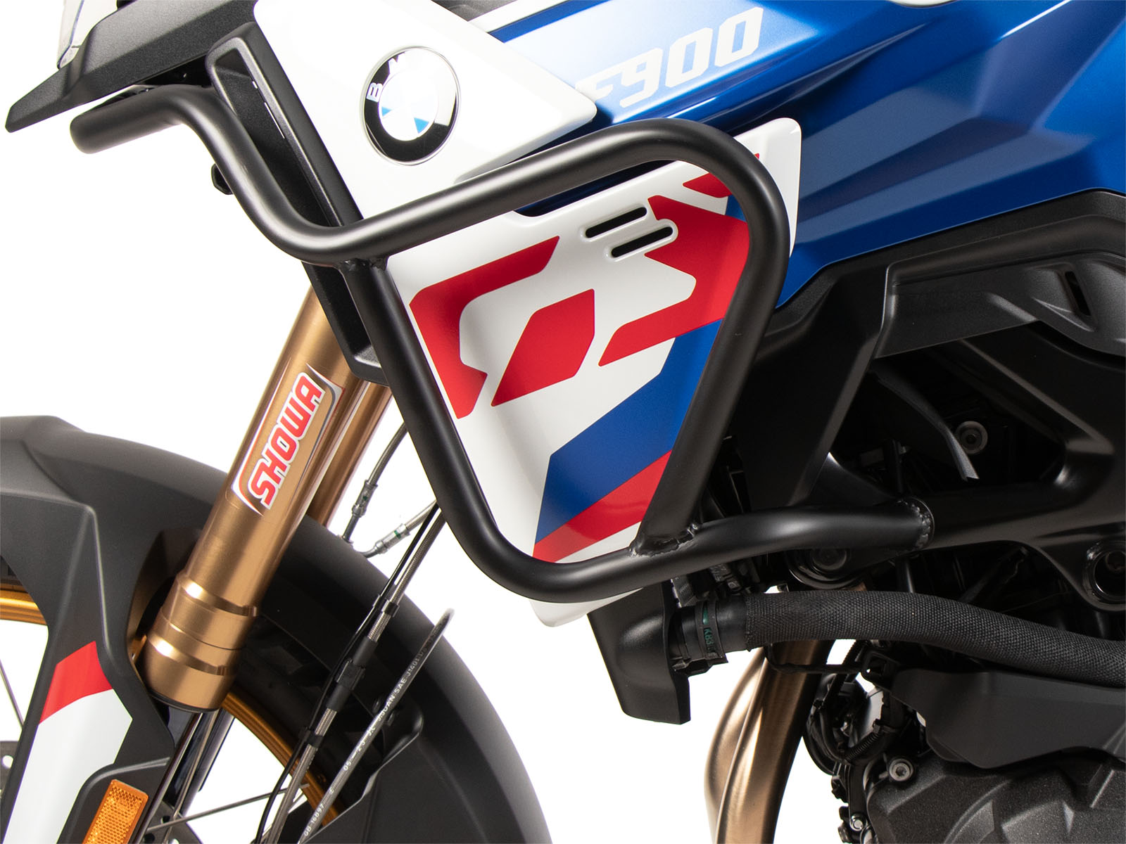 Tank protection bar black for BMW F 900 GS (24-) Hepco & Becker