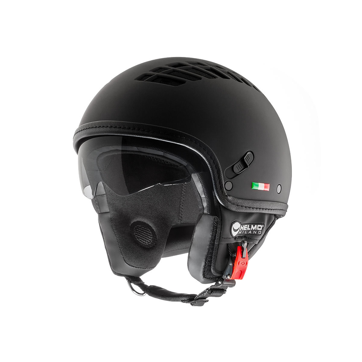 Helmo Milano Demi Jet, ViaColVento, black, matt