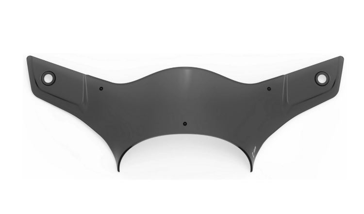 Flyscreen RIZOMA for Vespa GTS/GTS Super 125-300cc (`23-), tinted