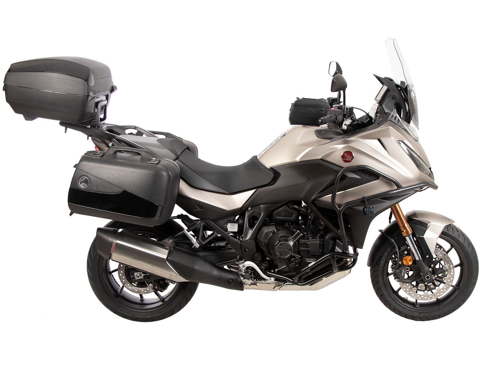 Side case carrier fixed black for Honda NT 1100 / DCT / ES (25-) Original Hepco & Becke