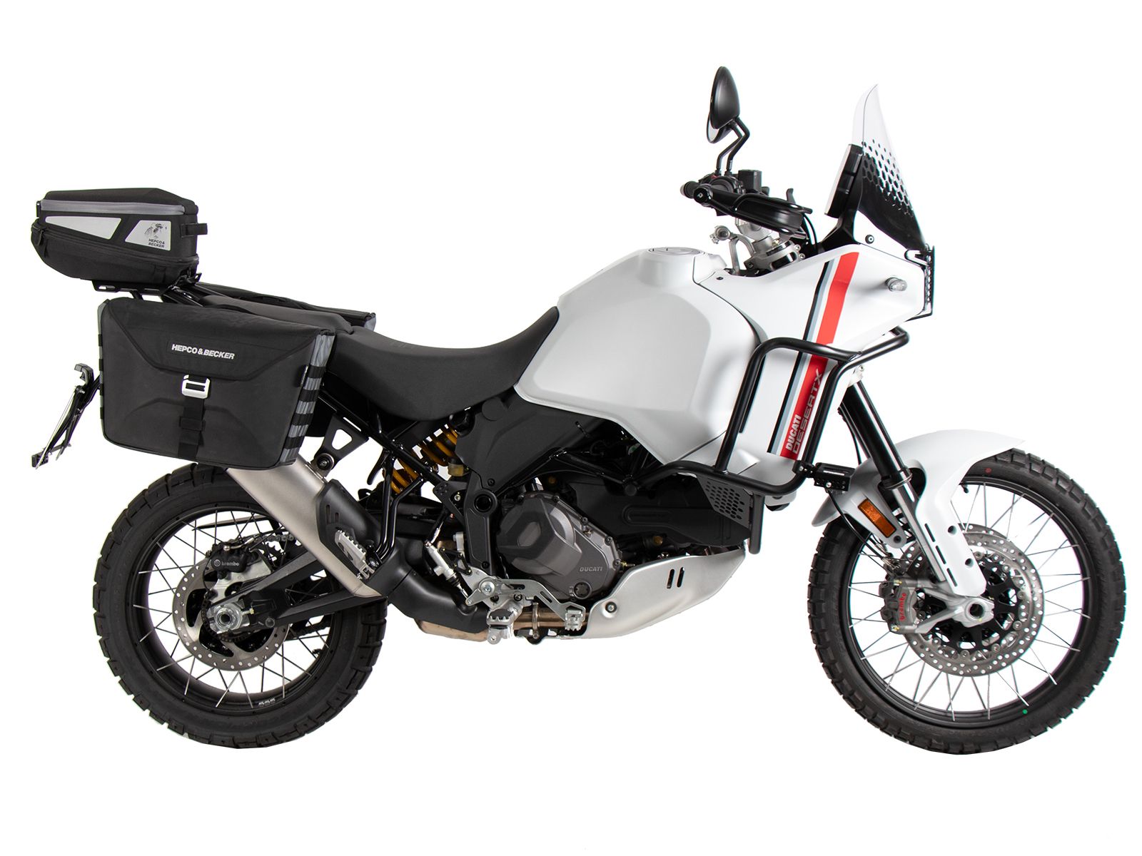 Smartrack rear carrier black for Ducati DesertX (22-) Hepco & Becker