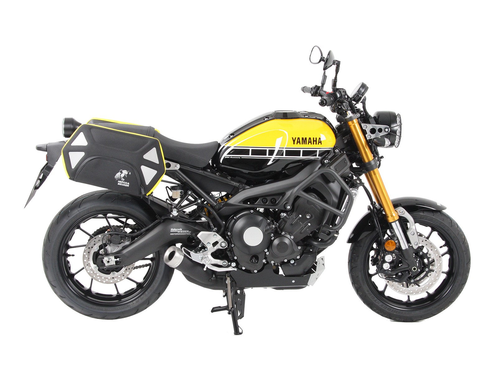 C-Bow side carrier black for Yamaha XSR 900 (Bj.16-) Hepco & Becker