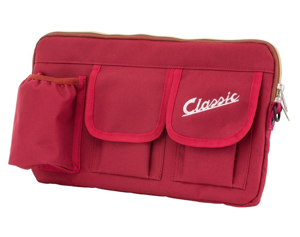 Bag "Classic" for luggage compartment / glove box Vespa - red, nylon
