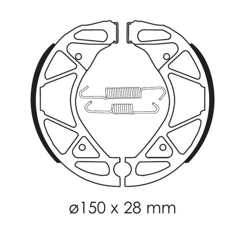 Tecnium brake jaw scooter organic - BA209