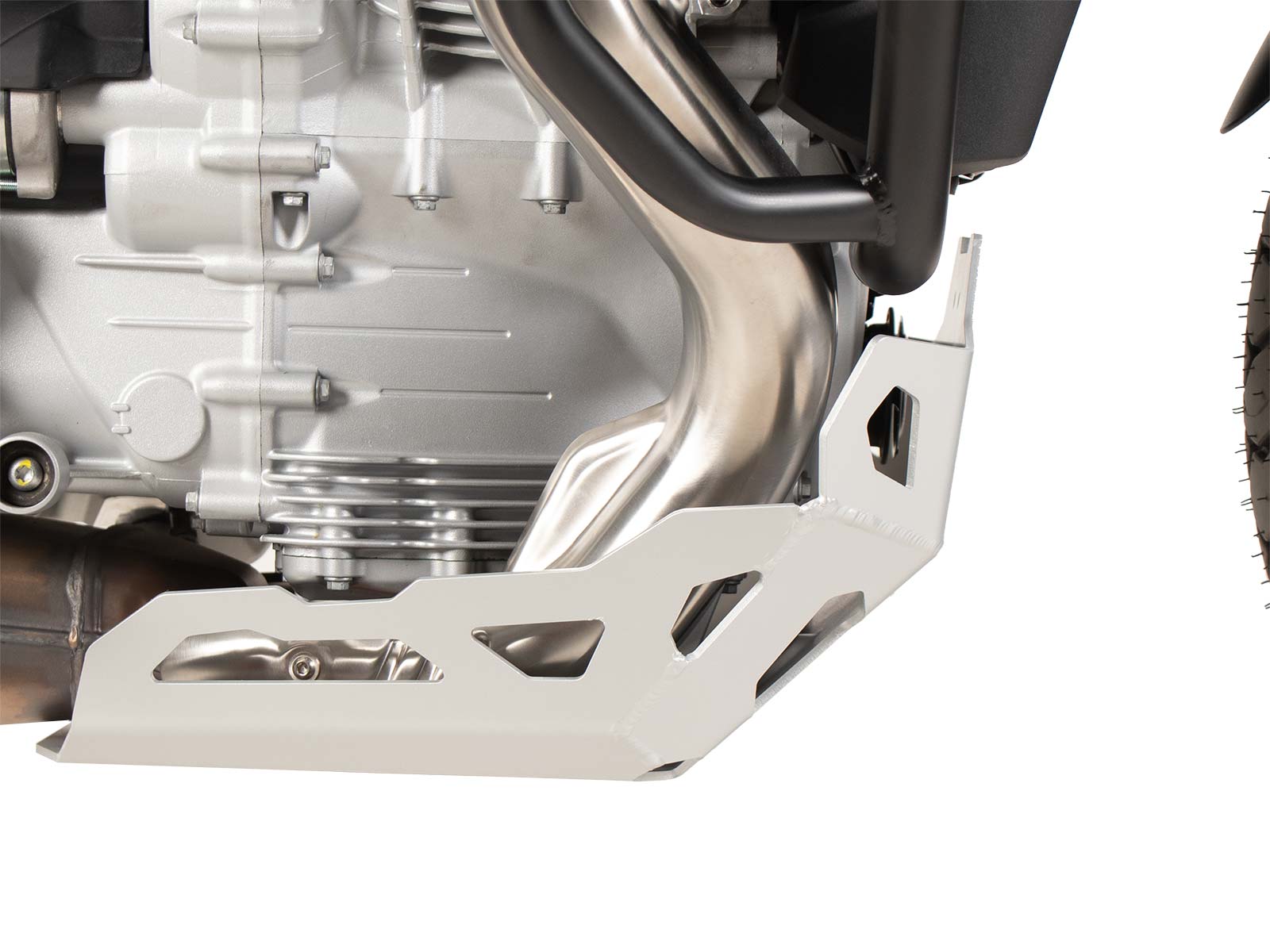 Engine protection plate aluminum for Moto Guzzi Stelvio (24-) Hepco & Becker