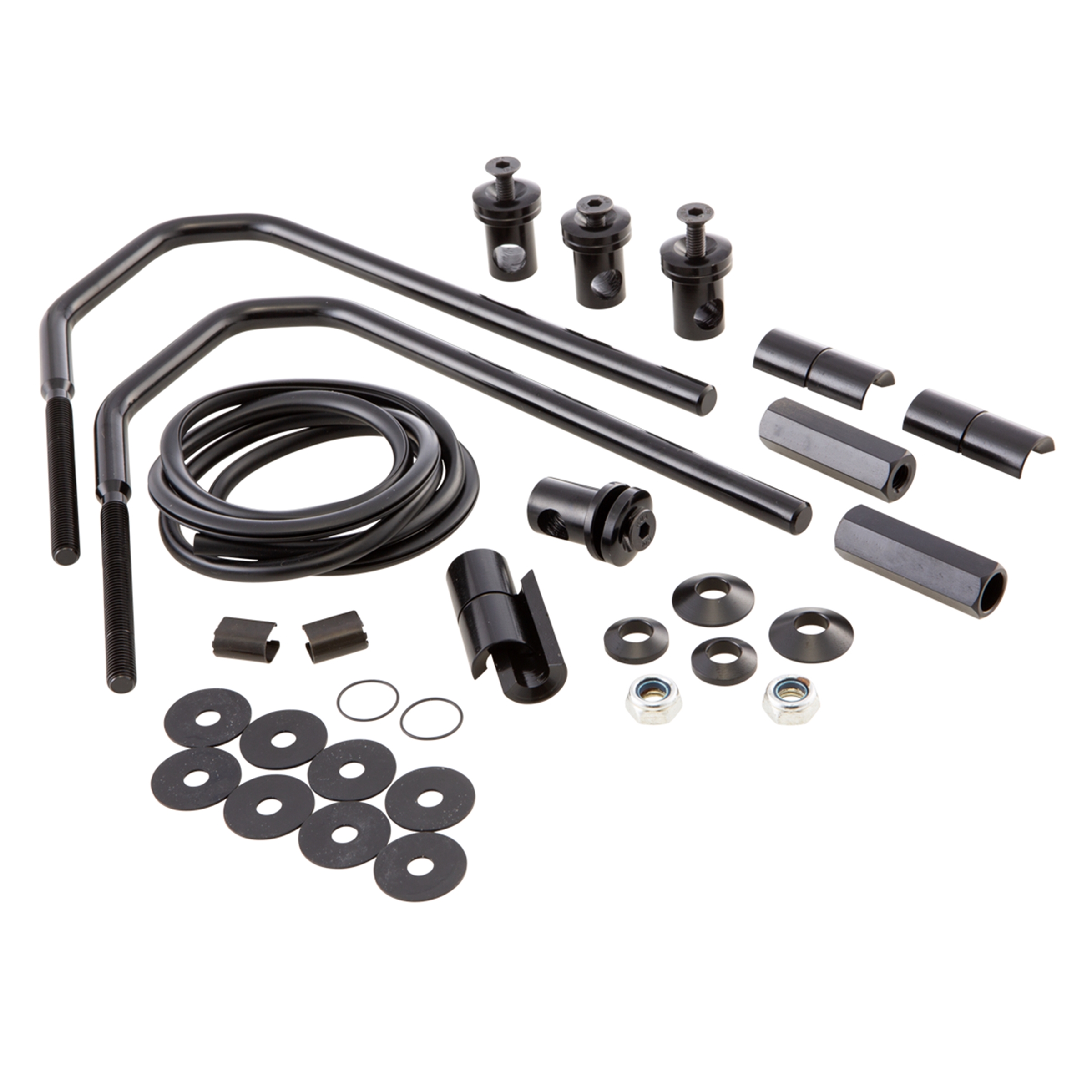 Mounting material Flyscreen Piccolo/Sportivo for Vespa GTS/GTS Super/GT/GT L 125-300ccm, black
