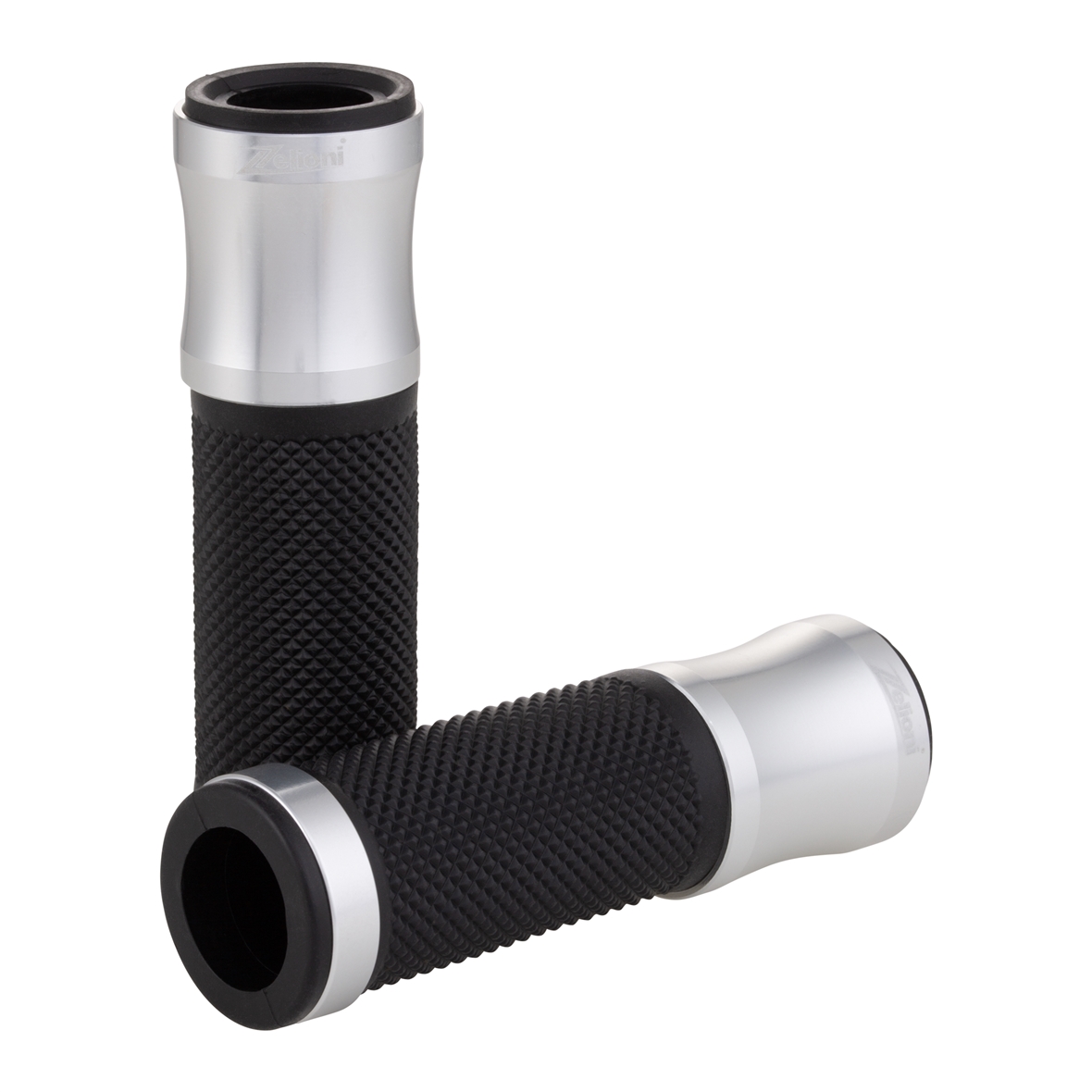 Grips Zelioni silver for Vespa ET/LX/LXV/S/Primavera/Sprint 50-150ccm
