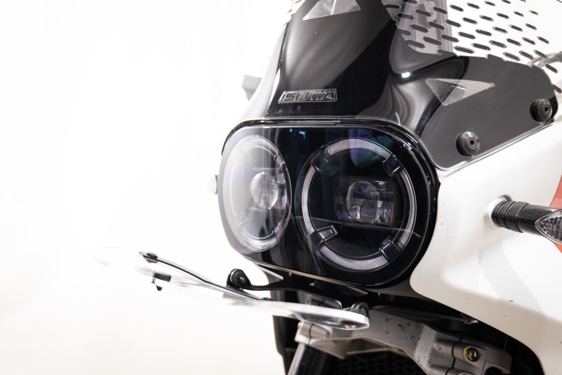 PMMA headlight protector for Ducati DesertX