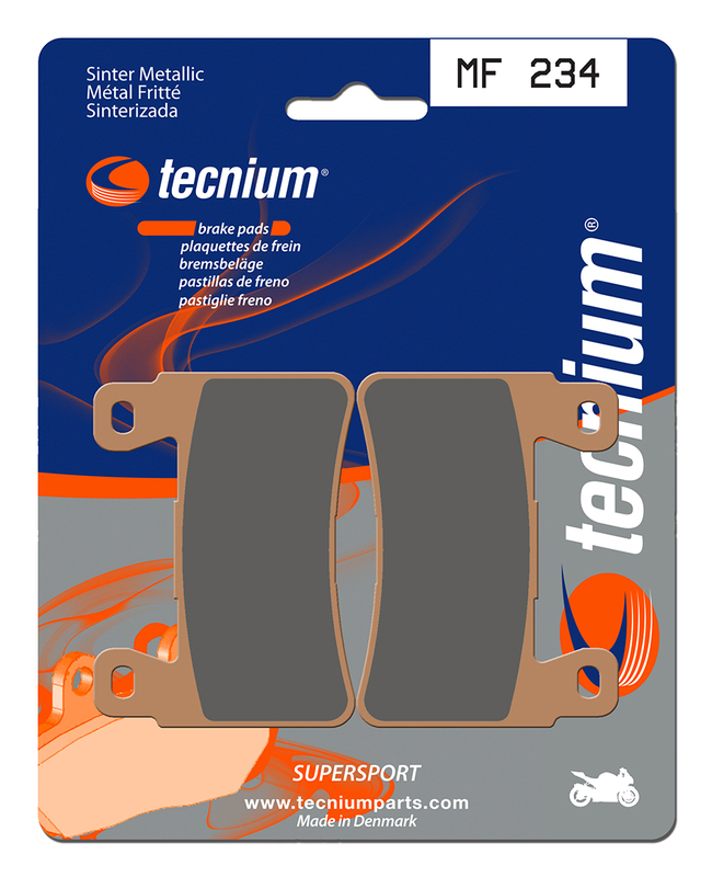 Tecnium Street Performance sintered metal brake pads - MF234