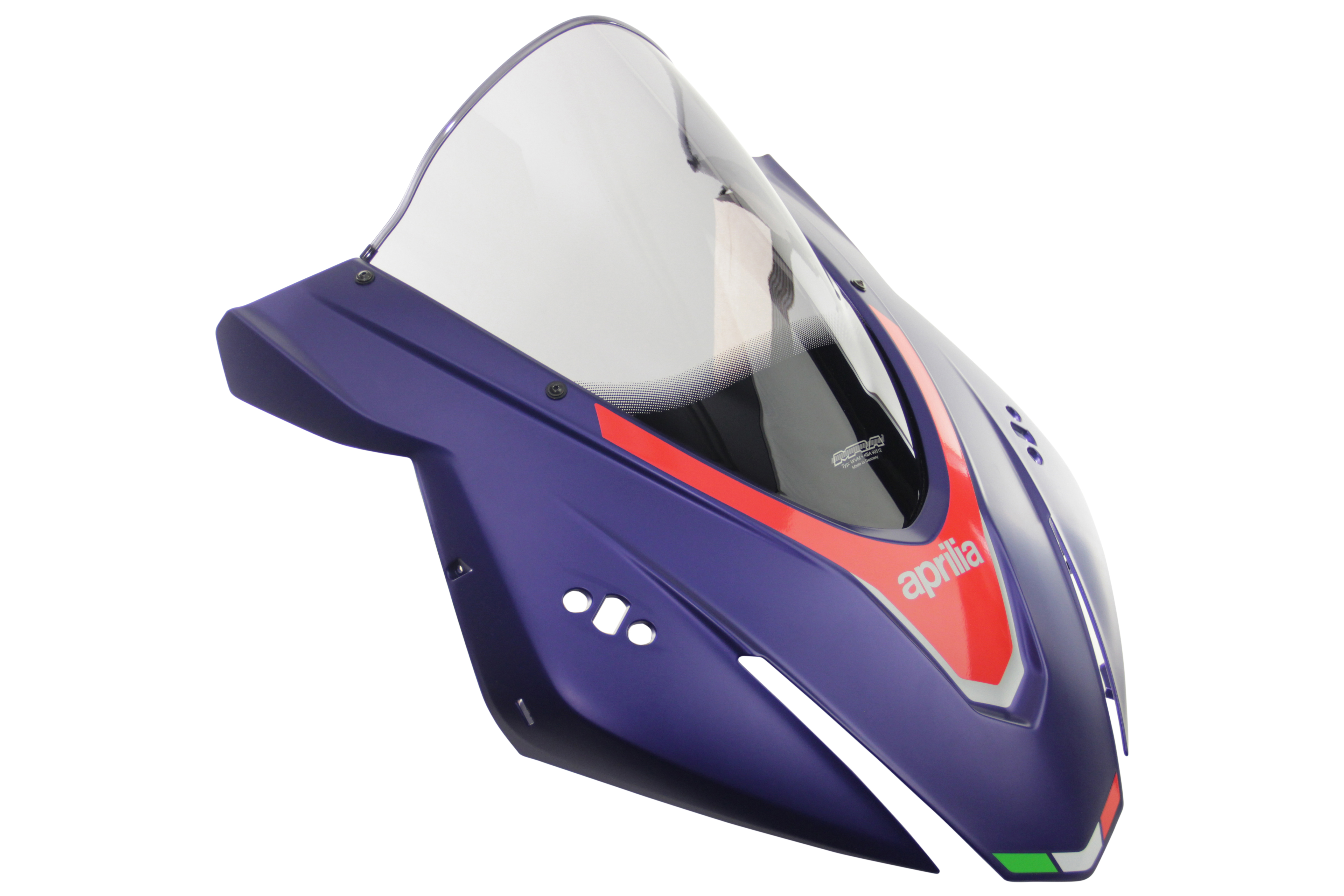 MRA Racing windshield "R" - smoke gray - Aprilia RSV 4 1100 Factory 2021-