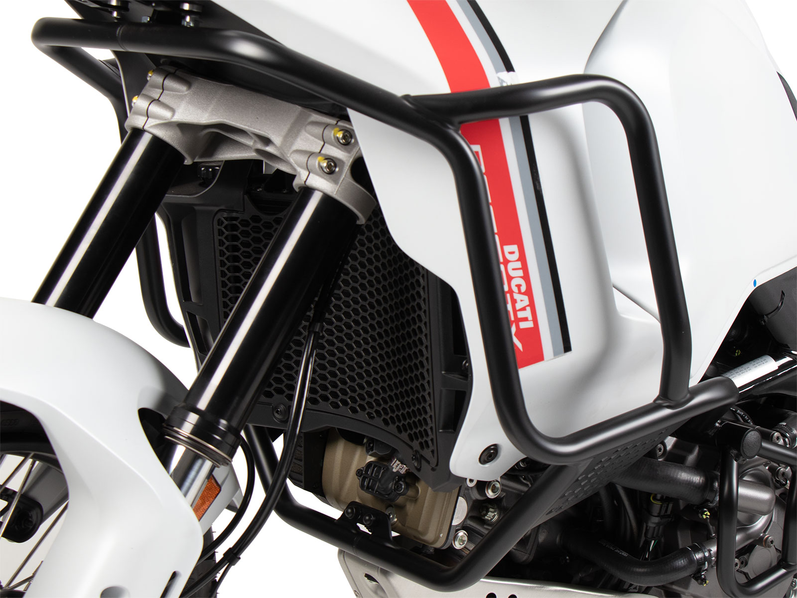 Tank protection bar black for Ducati Desert X Rally (24-) Hepco & Becker