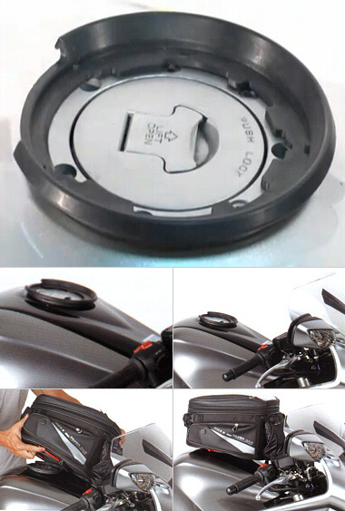 Tank mount for TANKLOCK tank bags Givi