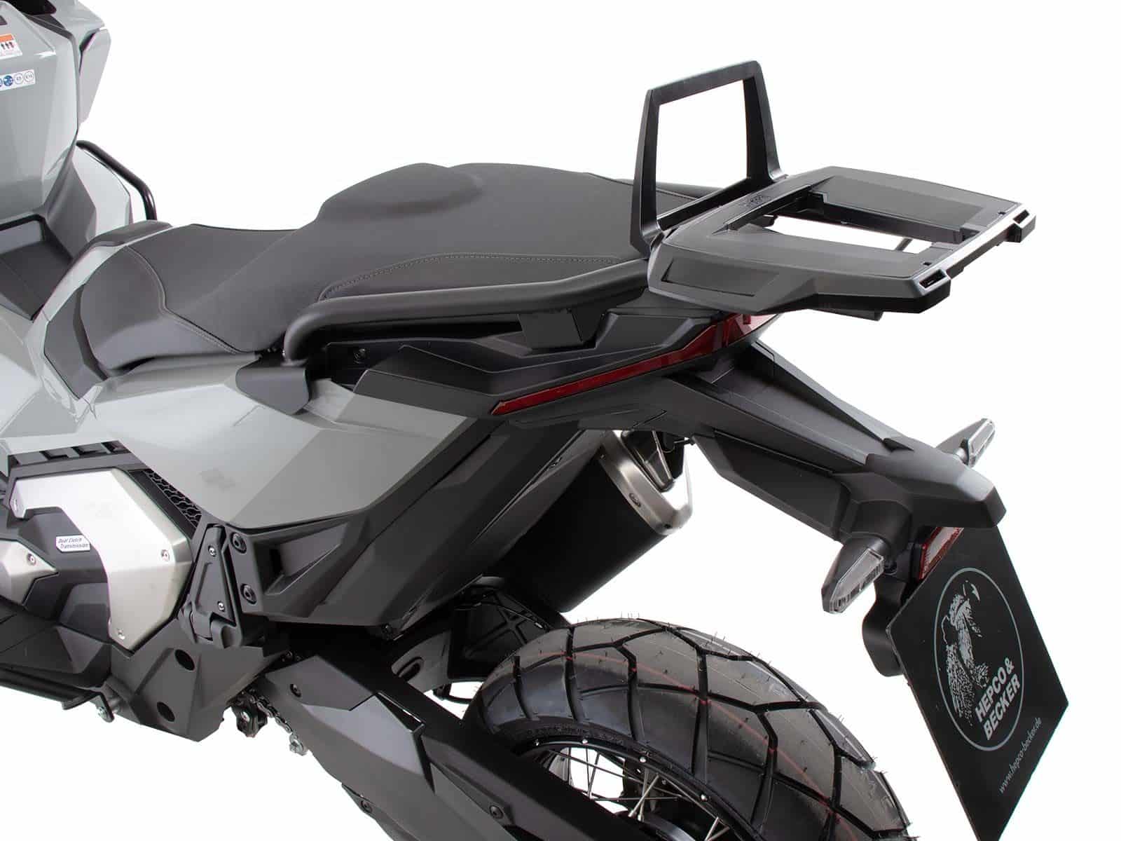 Alurack top case carrier black for Honda X-ADV 750 (21-24) Hepco & Becker