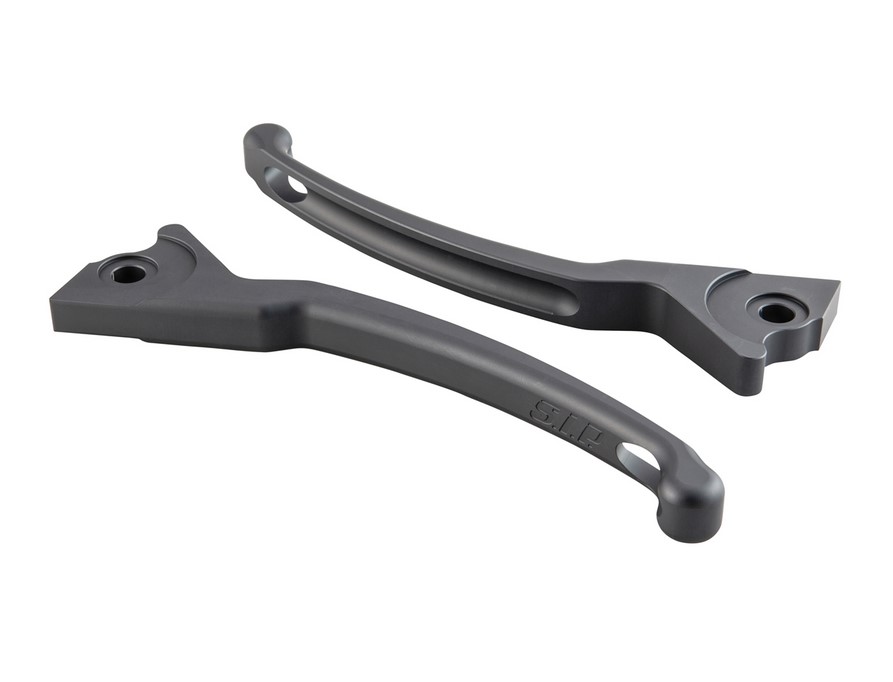 Sport lever set brake for Vespa, right and left, gray matt