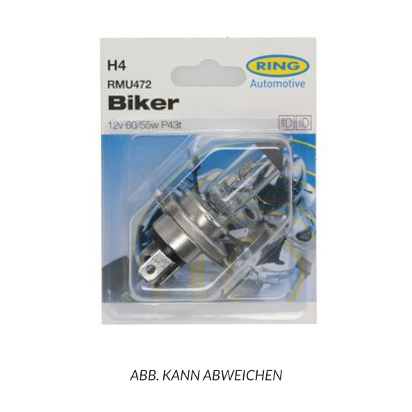 Ring bulb, incandescent lamp, 12 V, 10 W, BA15s
