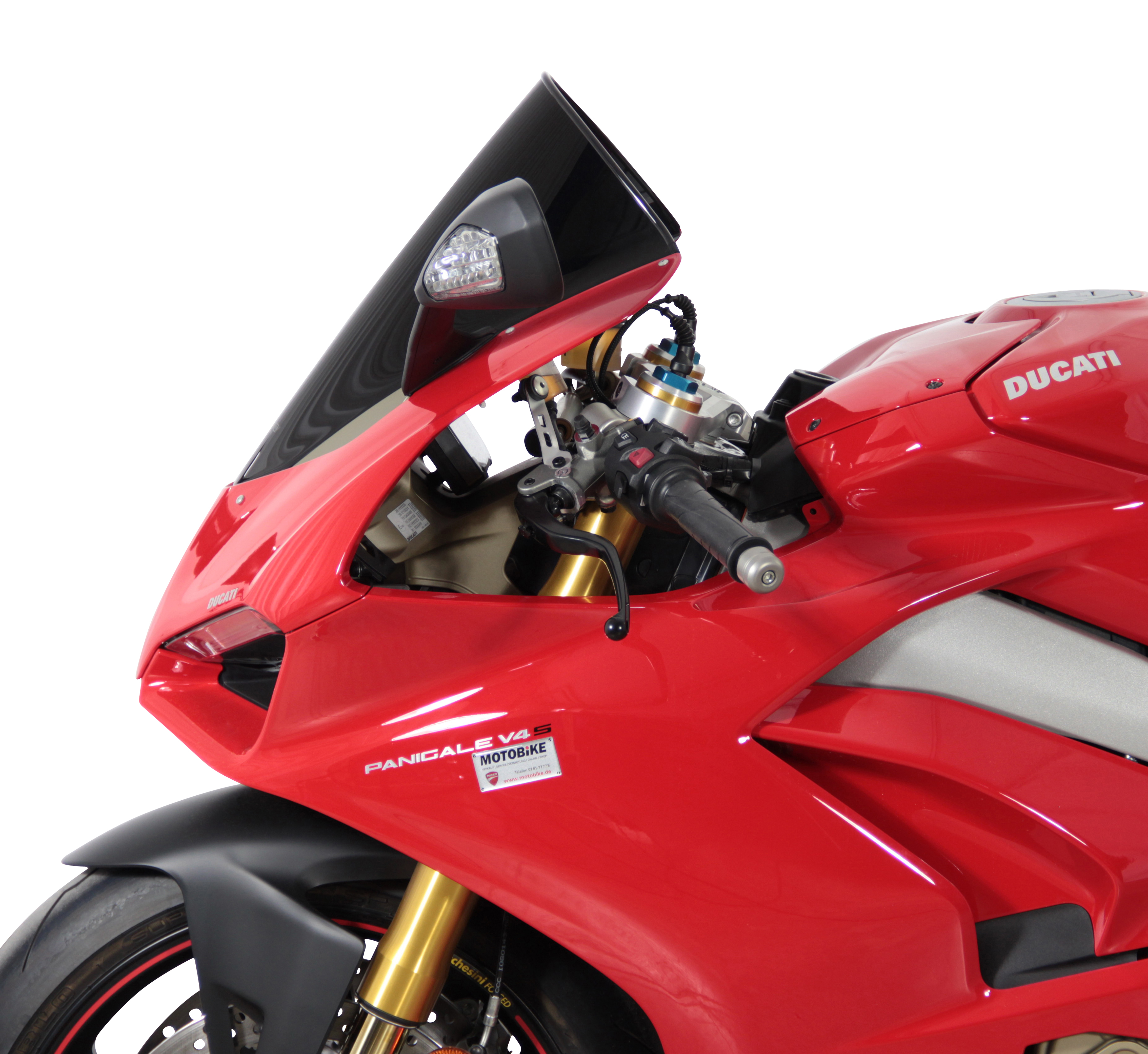 Racing windshield "R" black for Panigale V4 /R /S Orignal MRA