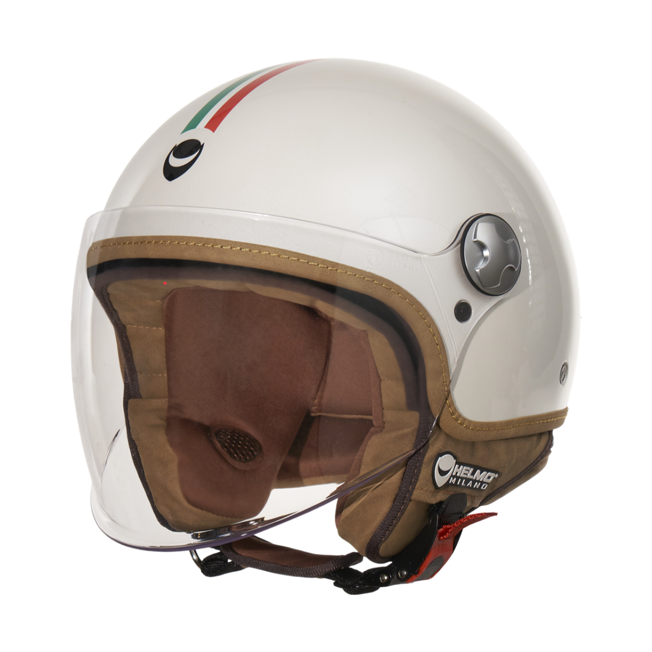 Helmo Milano Demi Jet, Veloce, pearl white