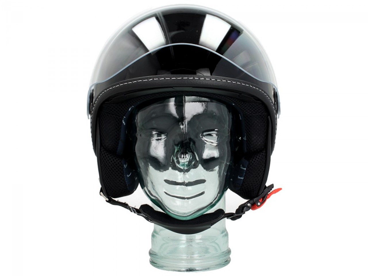 Vespa jet helmet Visor 3.0 black