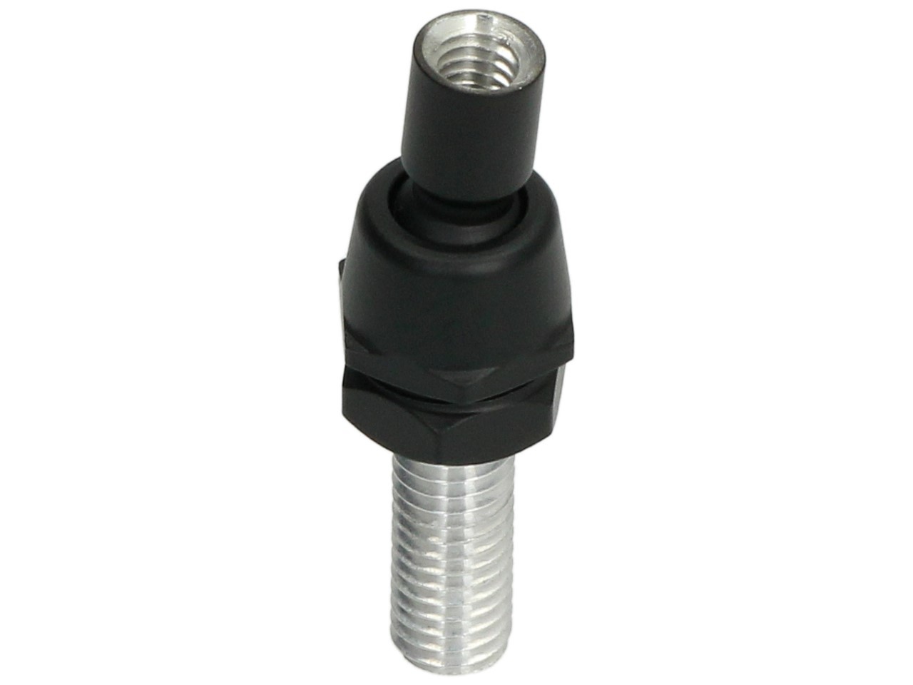 Kellermann adapter, Micro 1000, rhombus, black, for inclined surfaces up to 15°