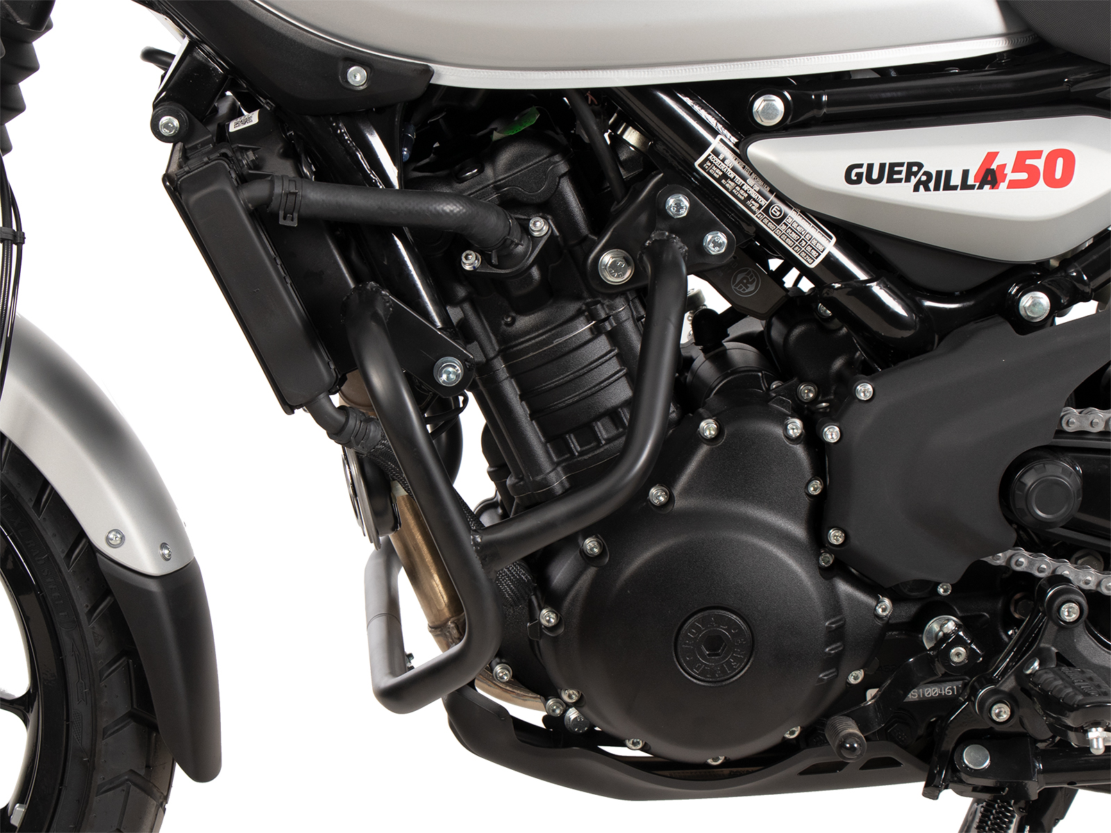 Engine guard black for Royal Enfield Guerrilla 450 (24-) Hepco & Becker