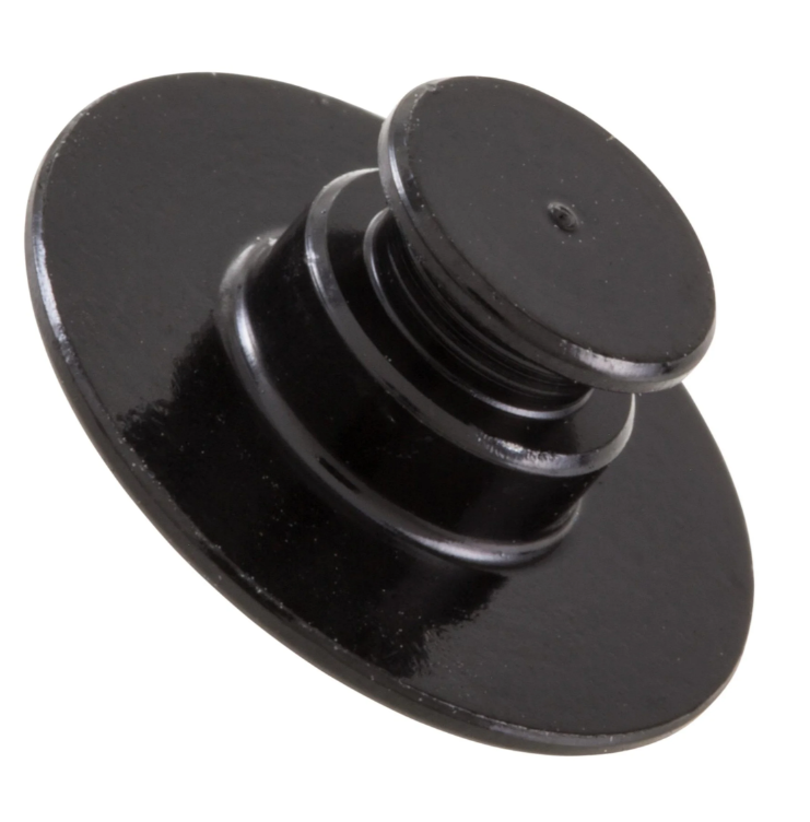 Cover cap wheel stud front or rear, black