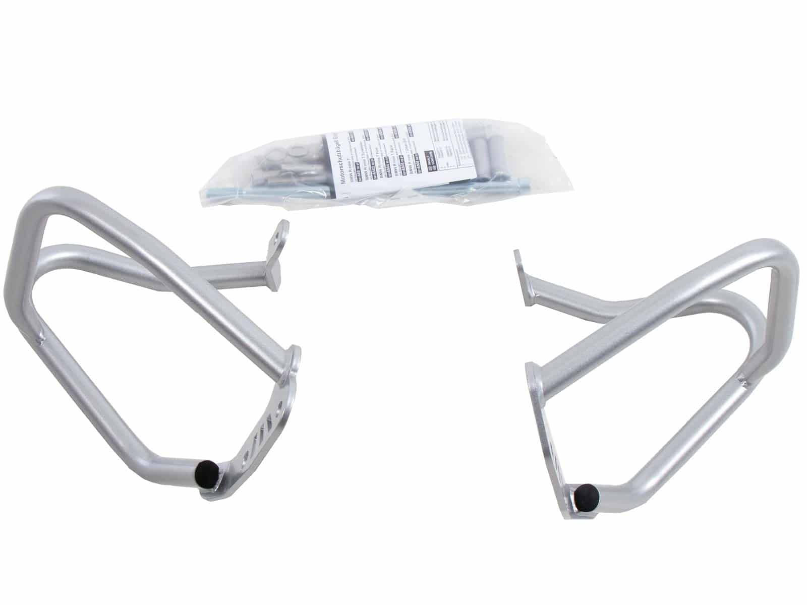 Engine guard silver for BMW R nineT Pure (16-23) Hepco & Becker
