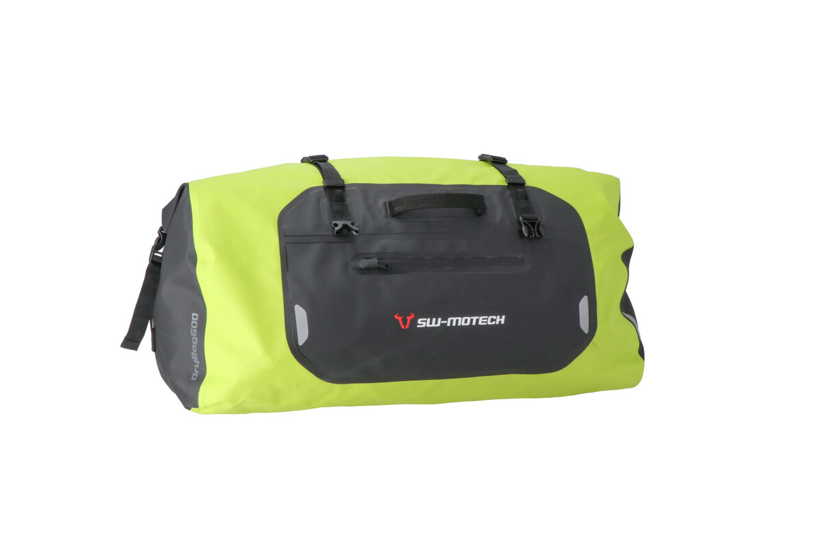 SW-Motech Drybag 600 rear bag for Triumph Tiger 1200 models (22-), signal yellow - SW Motech