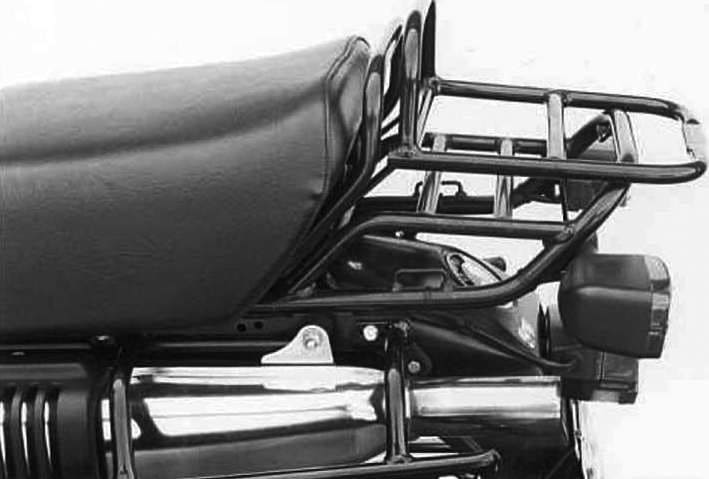 Tubular luggage rack Topcase carrier black for R 80 GS (88-94)/R 100 GS (87-94) Hepco & Becker