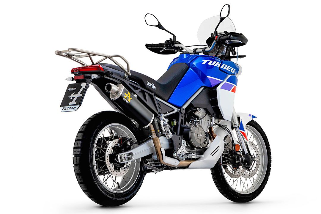 ARROW exhaust INDY RACE DARK Titanium for Aprilia Tuareg 660