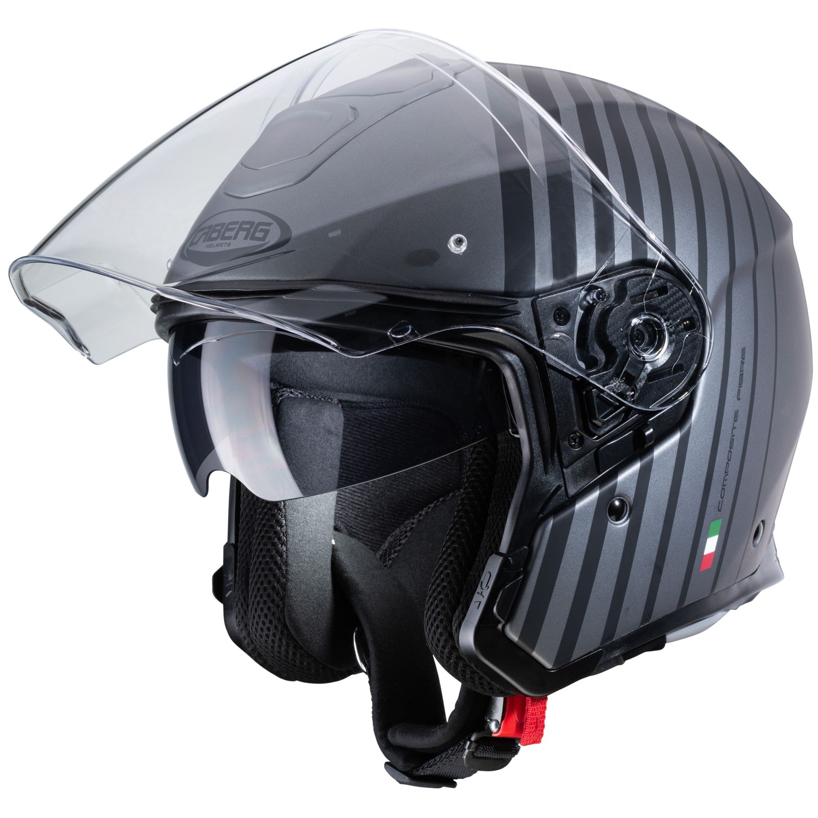 Caberg Helmet Flyon Bakari, matte gun / black