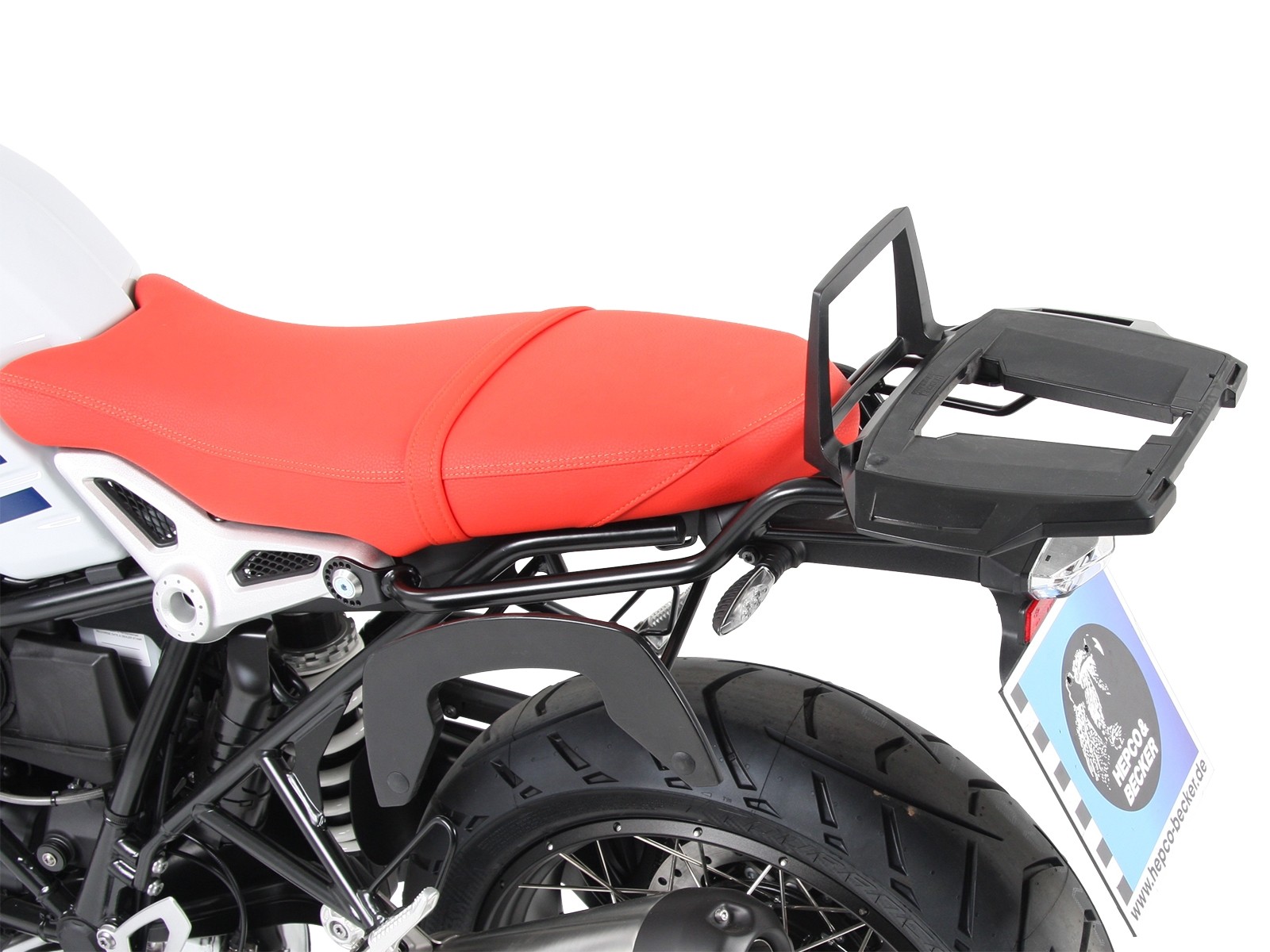 C-Bow side carrier black for BMW R nineT Urban G/S (17-23) Hepco & Becker