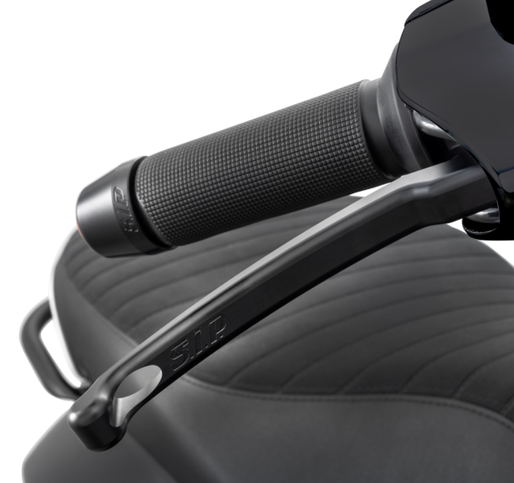 Sport lever set brake left/right for Vespa LX/LXV/S/Primavera/Sprint 50-150ccm, black matt