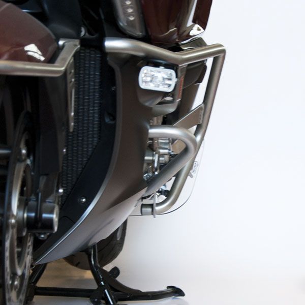 Lower crash bar for BMW K 1600 GT /GTL (10-16), black, left