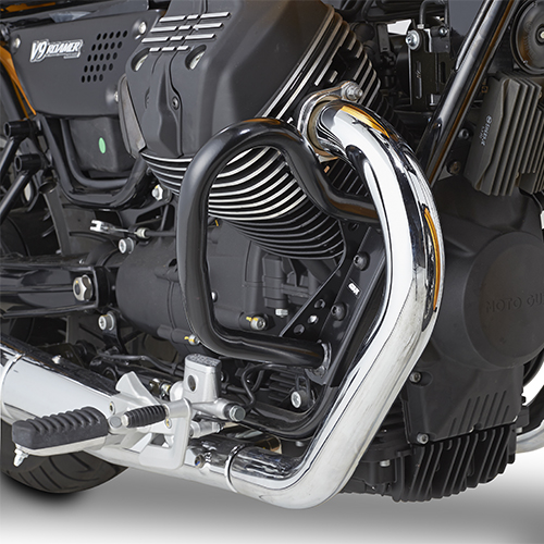 Crash bar black for Moto Guzzi Givi
