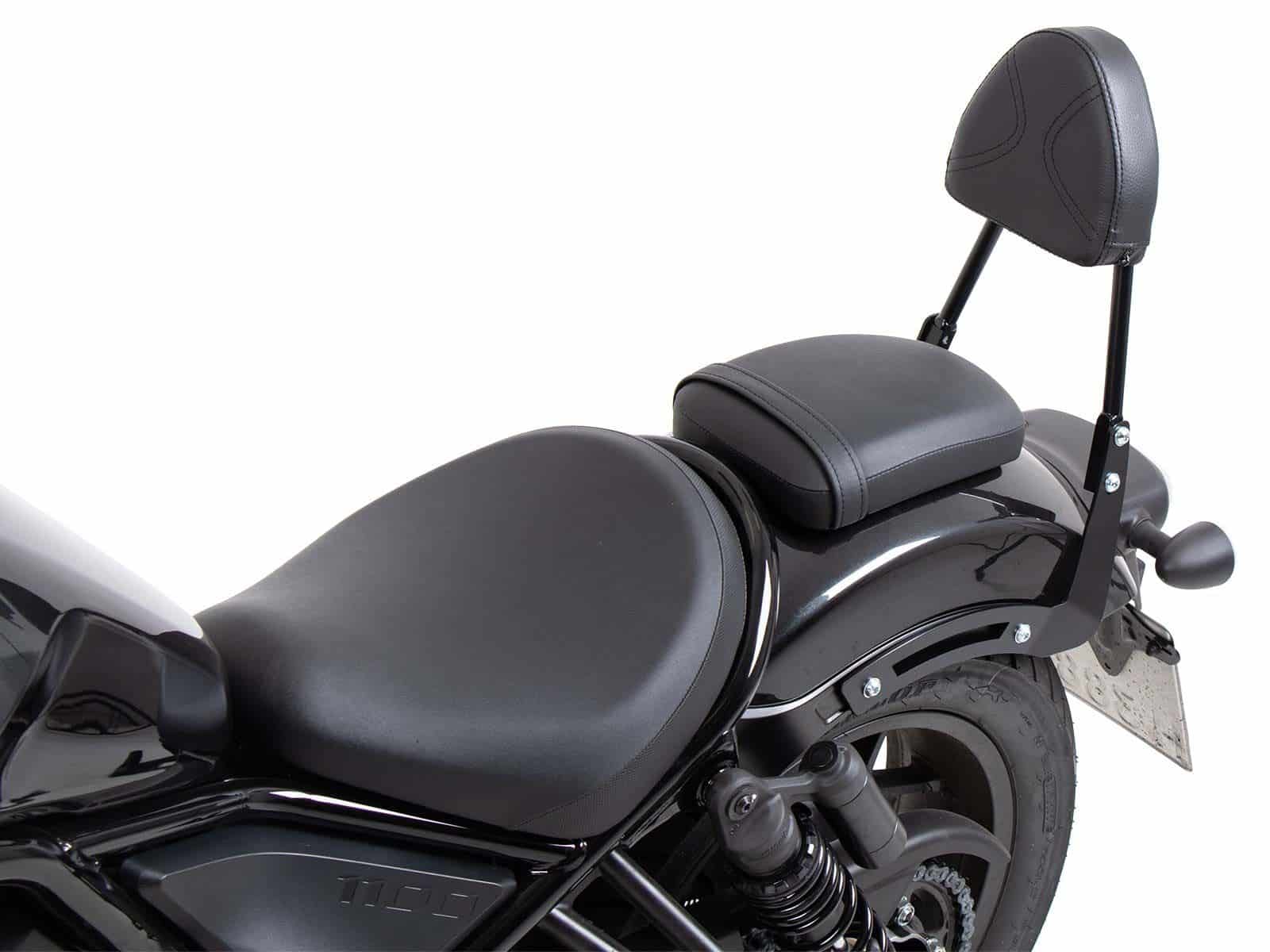Sissybar black without luggage rack for Honda CMX 1100 Rebel /DCT /SE (25-) Hepco & Becker