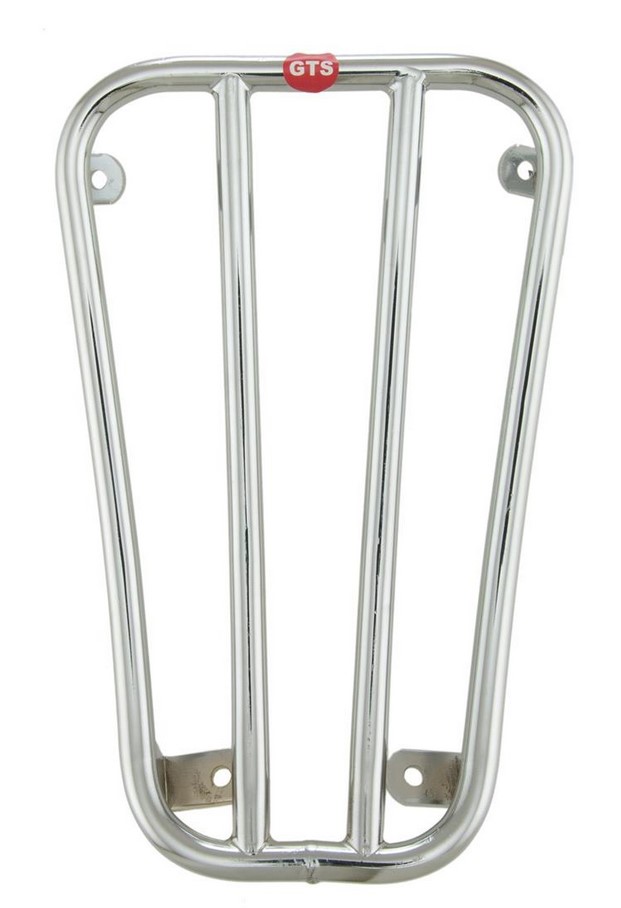 Luggage rack step-through for Vespa GTS/GTS Super/GTV/GT 60/GT L 125-300cc 4T LC, chrome